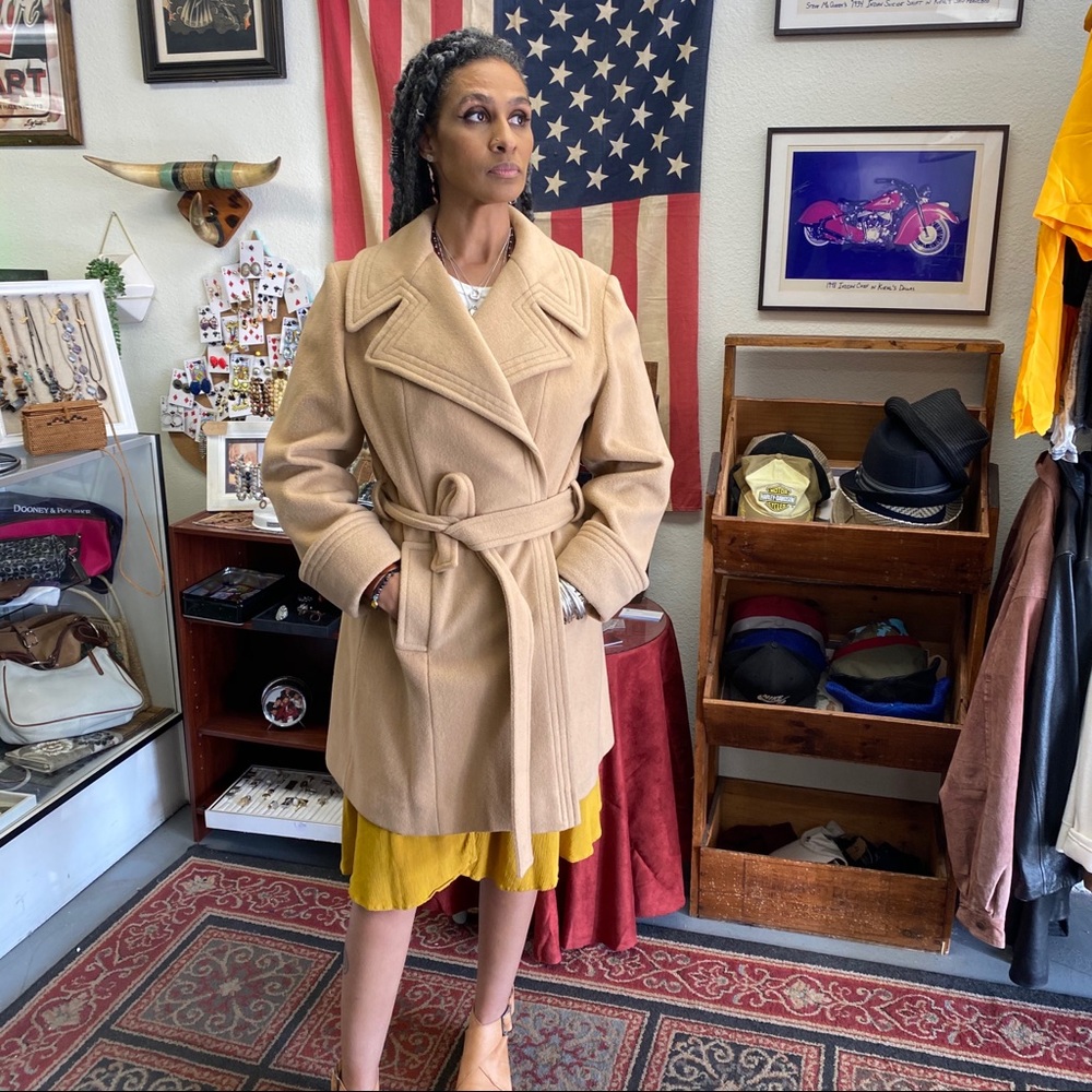 Vintage wool trench coat size N/A * ILGUW*